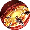 สกิล Kunai Blitz